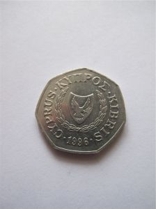 Кипр 50 центов 1996
