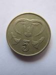 Монета Кипр 5 центов 1988