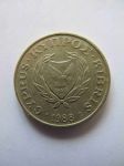 Монета Кипр 5 центов 1988
