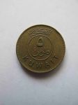Монета Кувейт 5 филс 1988