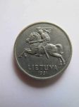 Монета Литва 2 лита 1991
