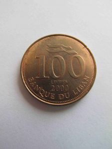 Ливан 100 ливров 2000
