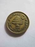 Монета Ливан 5 пиастров 1955