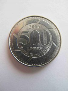 Ливан 500 ливров 2000