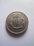 Монета Люксембург 1 франк 1972