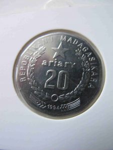Мадагаскар 20 ариари 1994