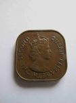 Монета Малайя 1 цент 1957