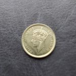 Монета Малайя 10 центов 1948
