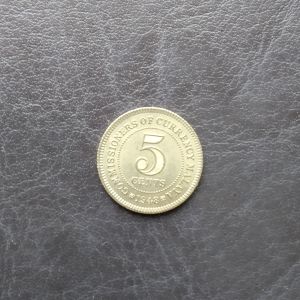 Малайя 5 центов 1948