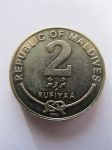 Монета Мальдивы 2 рупии 1995