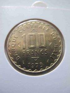 Мали 100 франков 1975