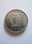 Монета Мальта 25 центов 1991