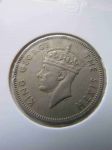 Монета Маврикий 1/2 рупии 1951