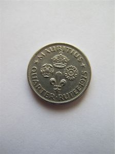 Маврикий 1/4 рупии 1975