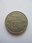 Монета Маврикий 1 рупия 1950
