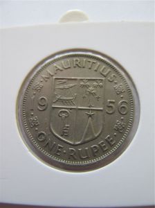 Маврикий 1 рупия 1956