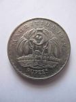 Монета Маврикий 5 рупий 1992