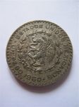 Монета Мексика 1 песо 1960 серебро