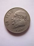 Монета Мексика 1 песо 1970