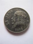Монета Мексика 1 песо 1974