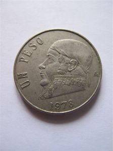Мексика 1 песо 1978
