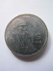 Мексика 1 песо 1984