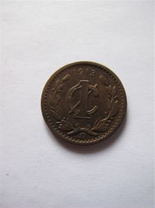 Мексика 1 сентаво 1913