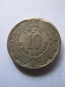 Мексика 10 сентаво 1946