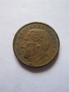 Мексика 10 сентаво 1955