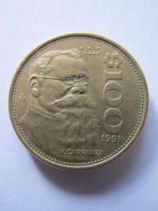 Мексика 100 песо 1991