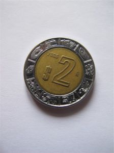 Мексика 2 песо 2005