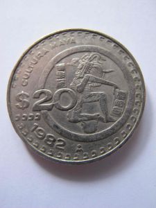 Мексика 20 песо 1982