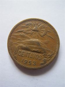 Мексика 20 сентаво 1953