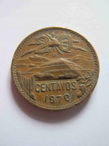 Мексика 20 сентаво 1970