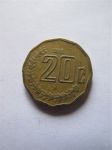 Монета Мексика 20 сентаво 1999