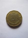 Монета Мексика 20 сентаво 2002