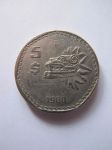 Монета Мексика 5 песо 1980