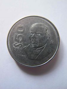 Мексика 50 песо 1988