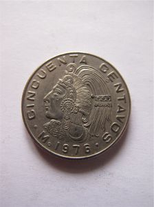 Мексика 50 сентаво 1976