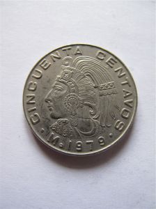 Мексика 50 сентаво 1979