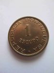 Монета Португальский Мозамбик 1 эскудо 1968
