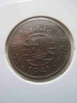 Монета Португальский Мозамбик 20 сентаво 1941
