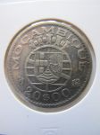 Монета Португальский Мозамбик 20 эскудо 1952 серебро