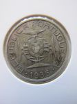 Монета Португальский Мозамбик 5 эскудо 1935 СЕРЕБРО