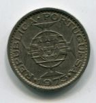 Монета Португальский Мозамбик 5 эскудо 1973