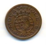 Монета Португальский Мозамбик 50 сентаво 1953