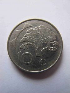 Намибия 10 центов 1996