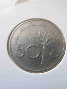 Намибия 50 центов 1993