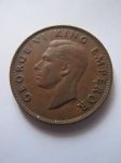 Монета Новая Зеландия 1 пенни 1943