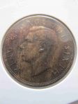 Монета Новая Зеландия 1 пенни 1952